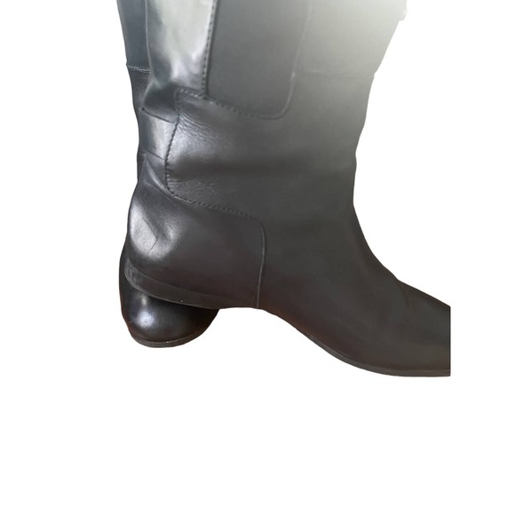 Enzo Angiolini Tall Knee High Riding Boots Elastic Panels. Size 8.5. EUC - Picture 4 of 10